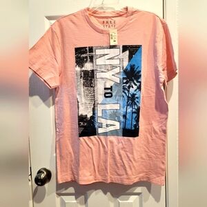 Aeropostale Pink graphic t-shirt